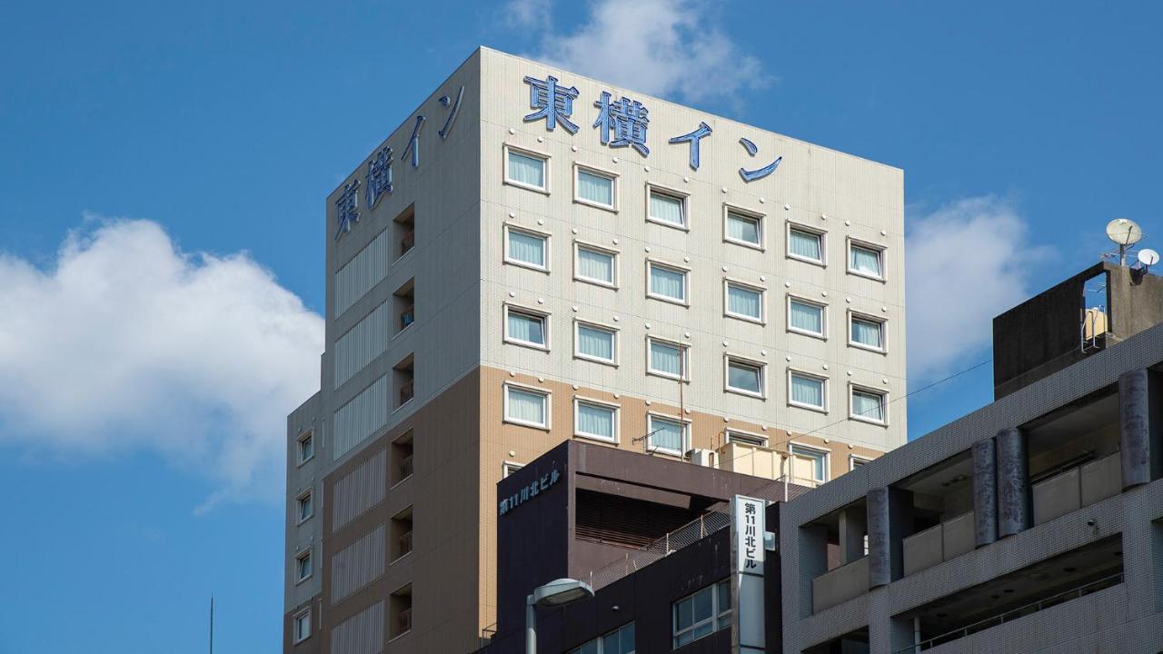 Toyoko Inn Kagoshima Chuo Eki Nishi Guchi Bagian luar foto