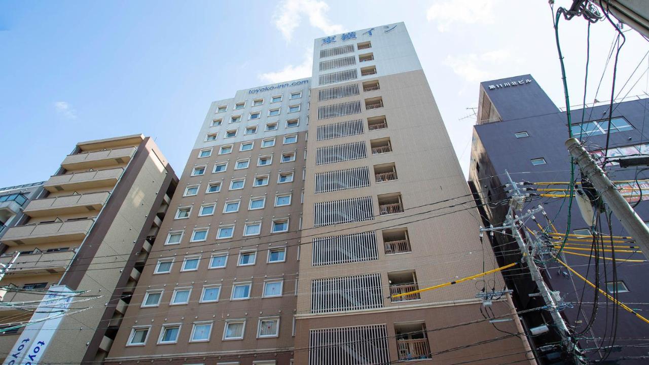 Toyoko Inn Kagoshima Chuo Eki Nishi Guchi Bagian luar foto